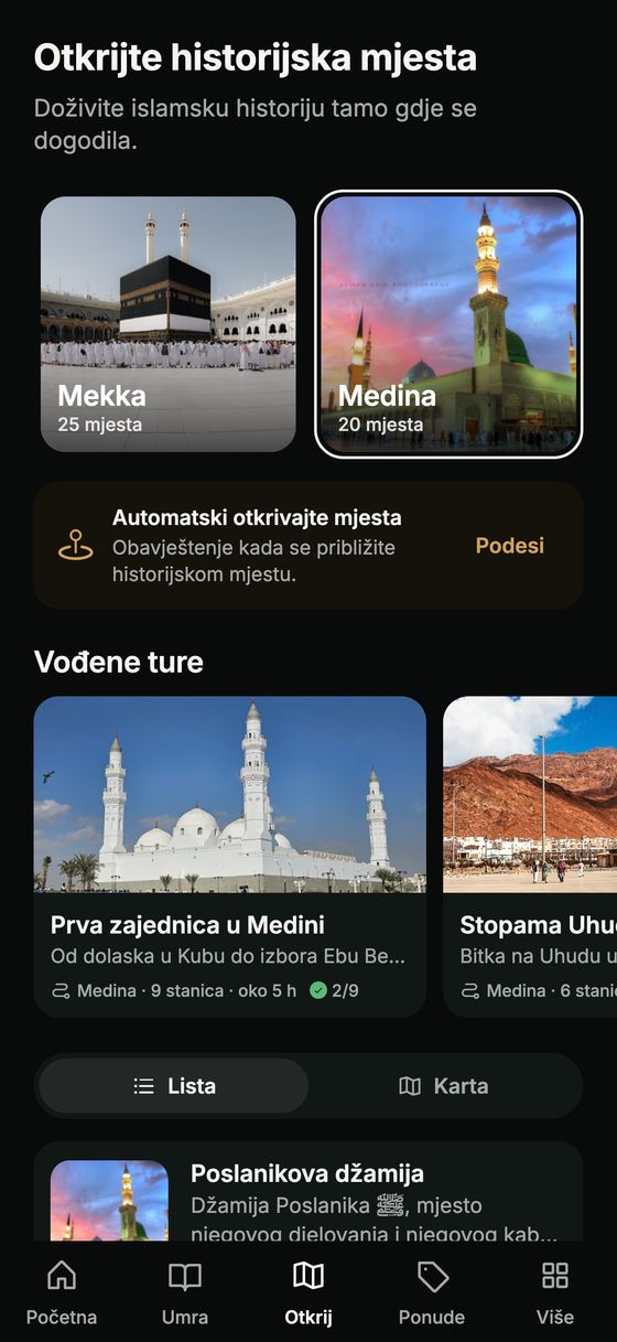 Otkrij: Mekka i Medina, vođene ture